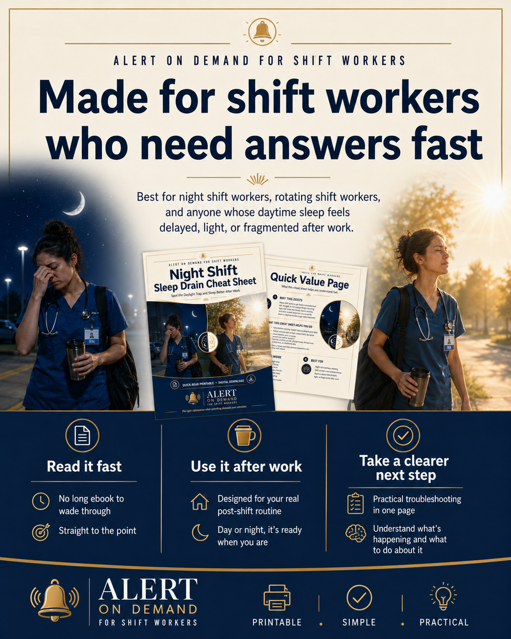 Night Shift Daylight Trap Cheat Sheet