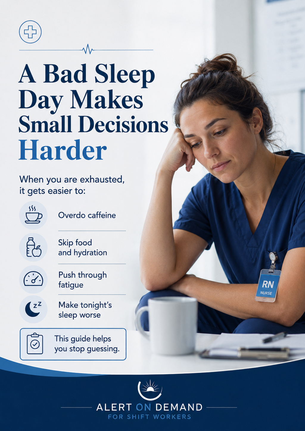 Know Exactly What to Do After a Bad Sleep Day | Night Shift Recovery Guide