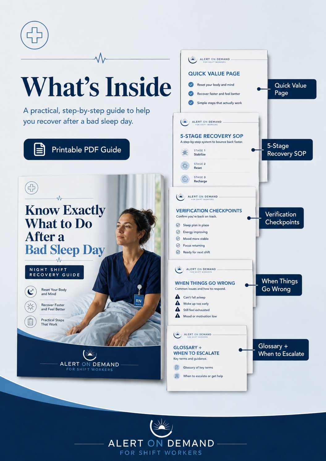 Know Exactly What to Do After a Bad Sleep Day | Night Shift Recovery Guide