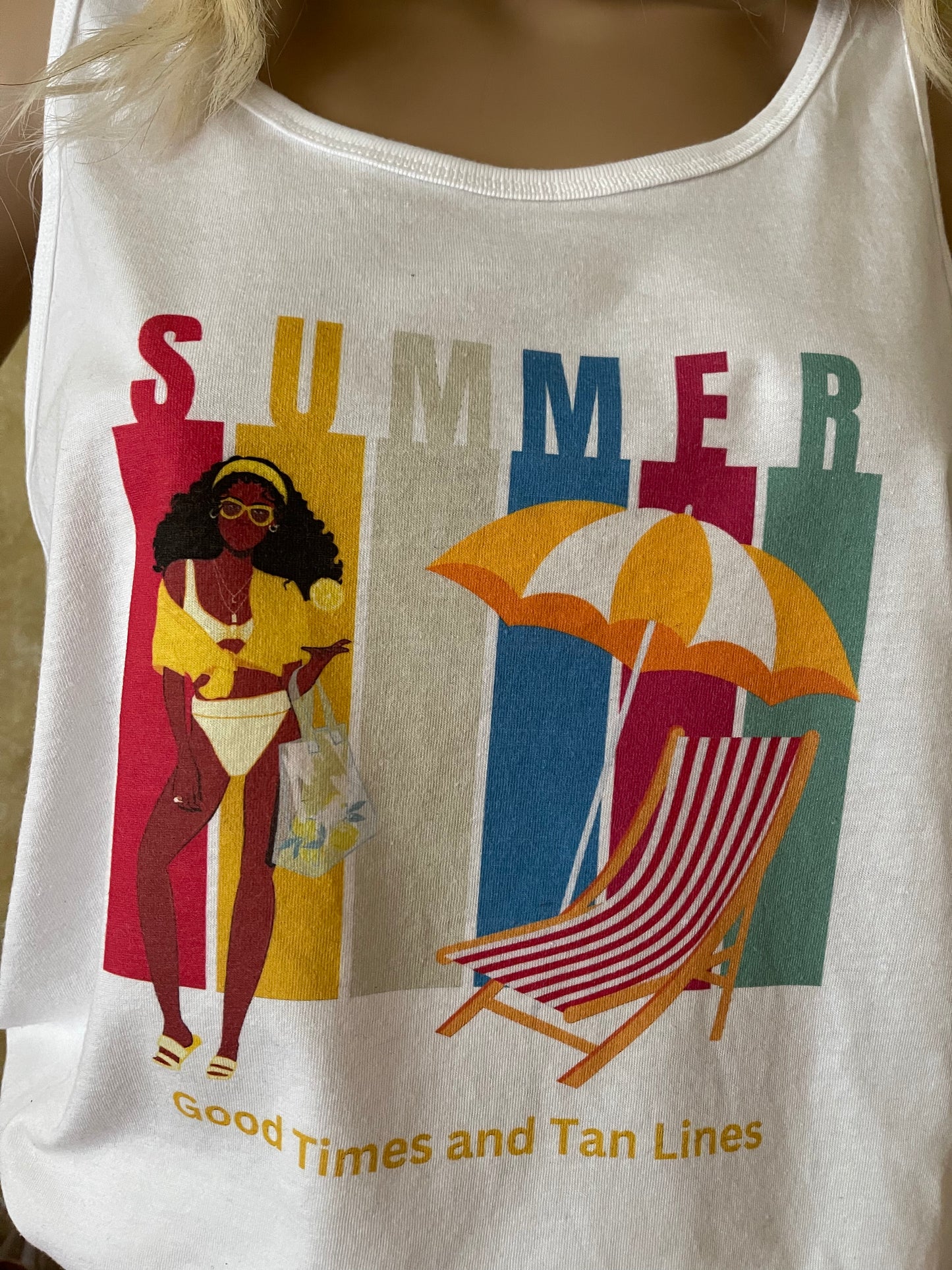 Good Times and Tan Lines Summer Tank