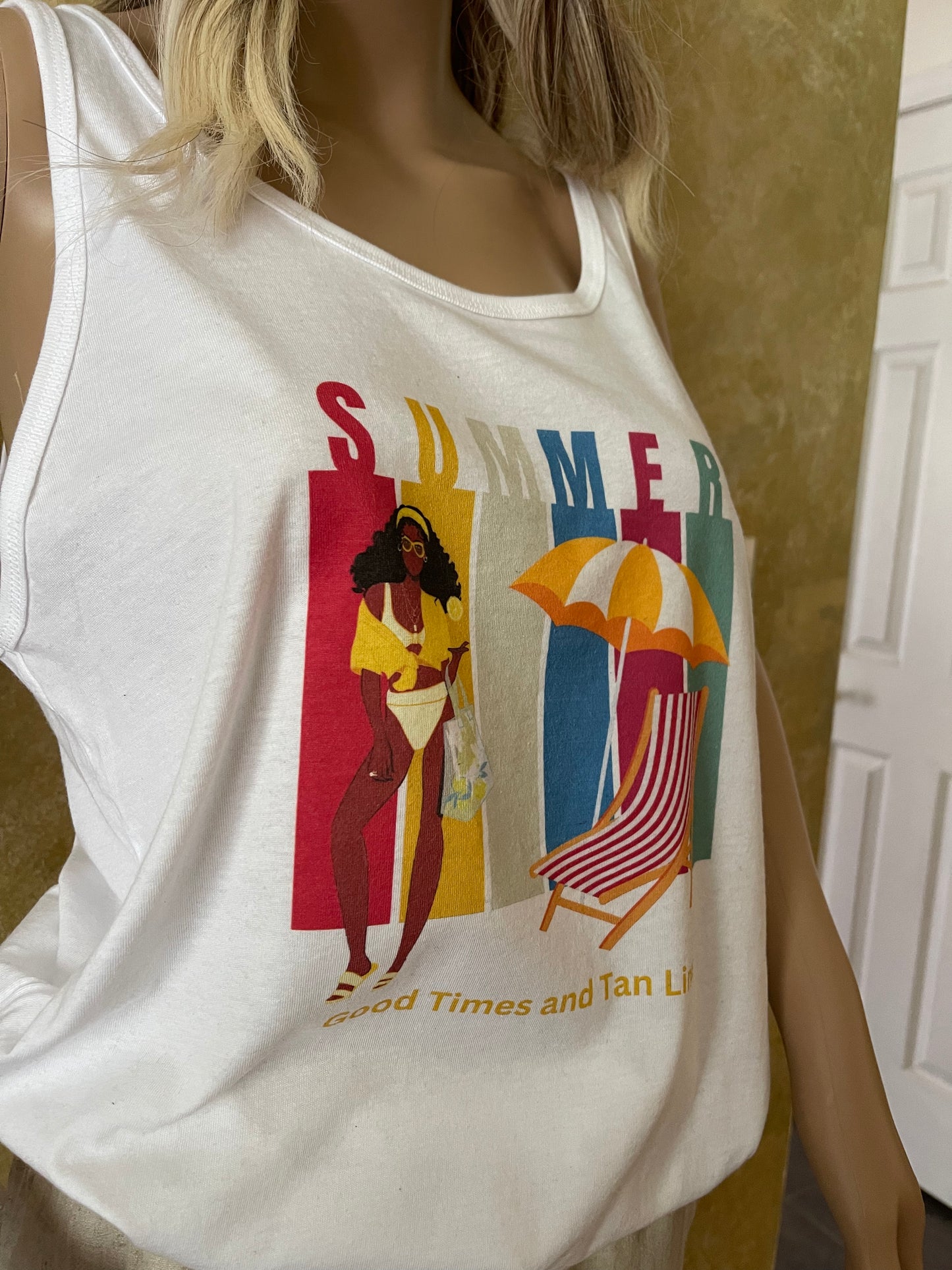 Good Times and Tan Lines Summer Tank