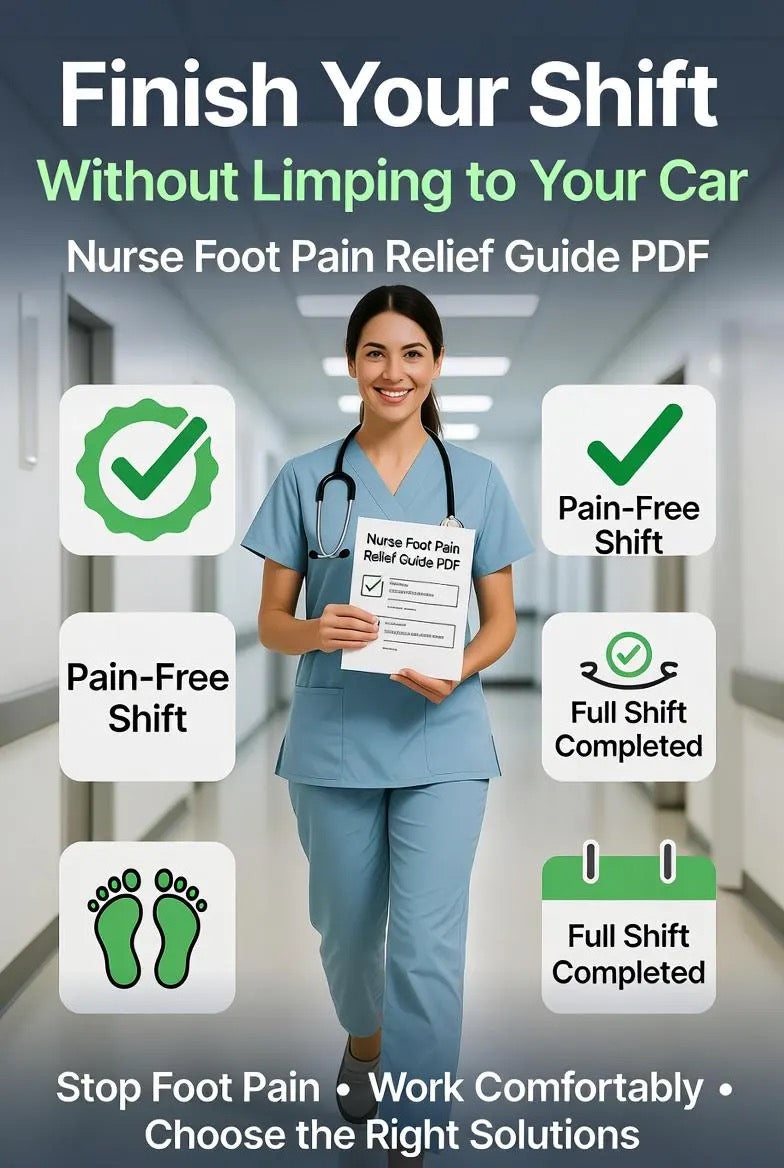Finish Your Shift Without Limping to Your Car | Nurse Foot Pain Relief Guide
