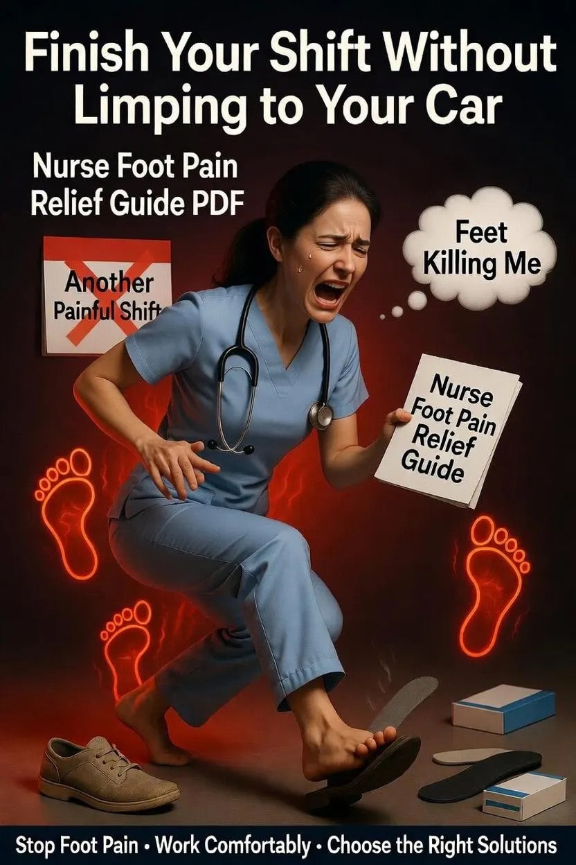Finish Your Shift Without Limping to Your Car | Nurse Foot Pain Relief Guide