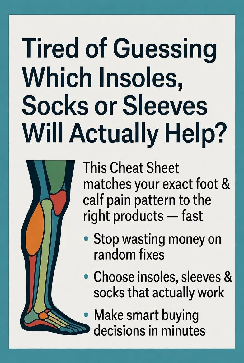 Finish Your Shift Without Limping To Your Car | Foot Pain Fix Cheat Sheet For Nurses