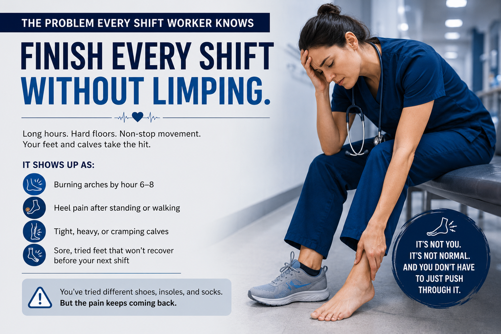 Finish Your 12-Hour Shift Without Limping | Nurse Foot Pain Relief eBook