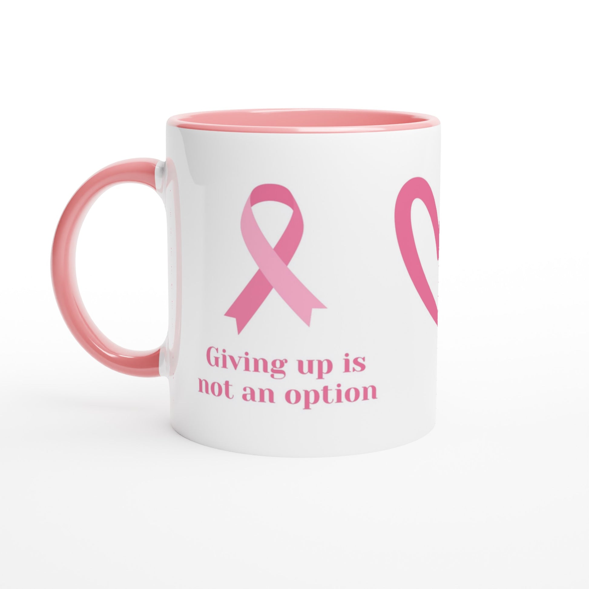 breast cancer support mug