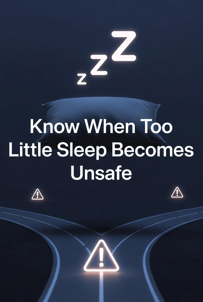 Know When Too Little Sleep Becomes Unsafe