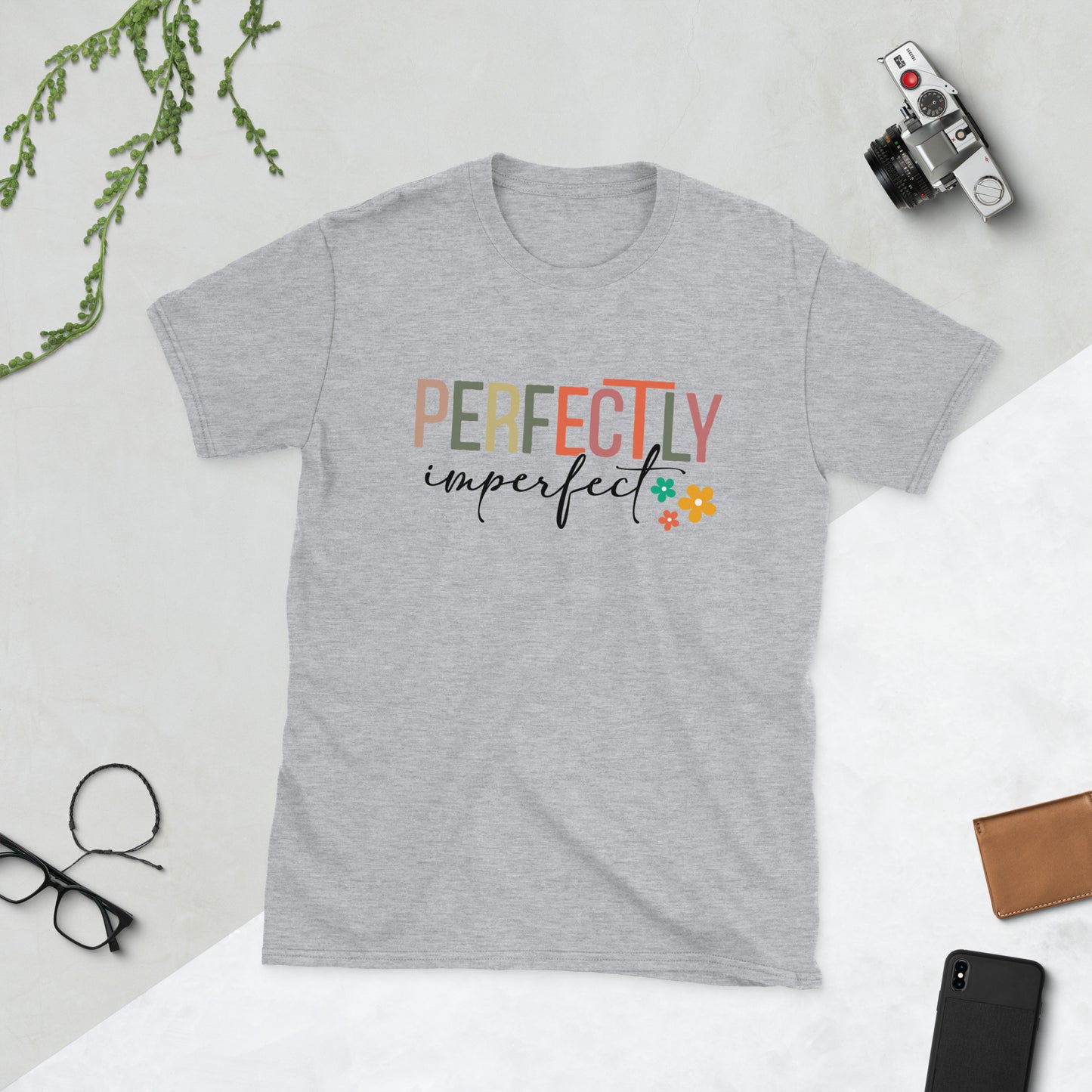 Perfectly Imperfect Short-Sleeve Unisex T-Shirt