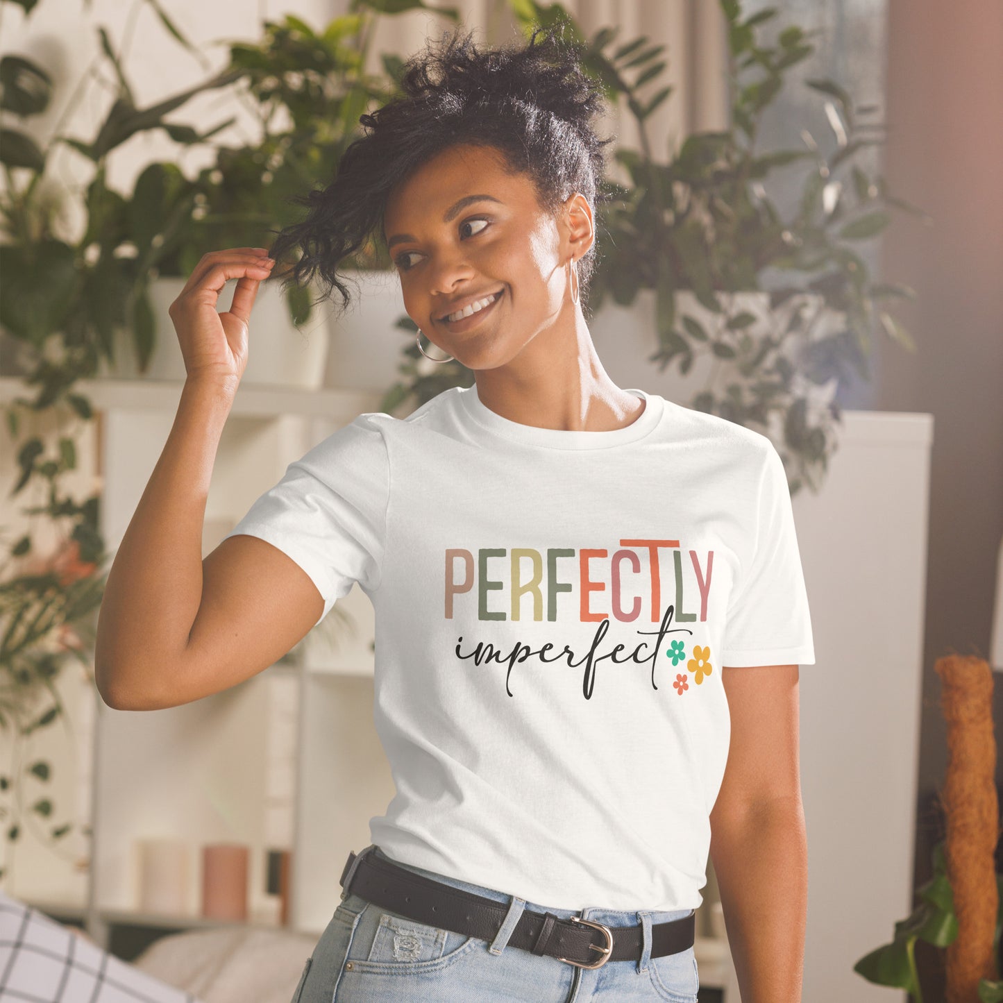 Perfectly Imperfect Short-Sleeve Unisex T-Shirt