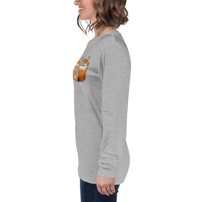 Pumpkin Latte Fall Unisex Long Sleeve Tee