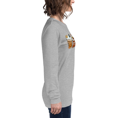 Pumpkin Latte Fall Unisex Long Sleeve Tee