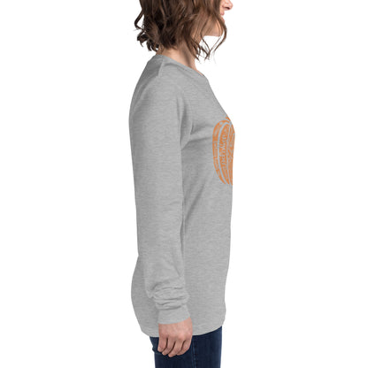 Pumpkin Fall Unisex Long Sleeve Tee