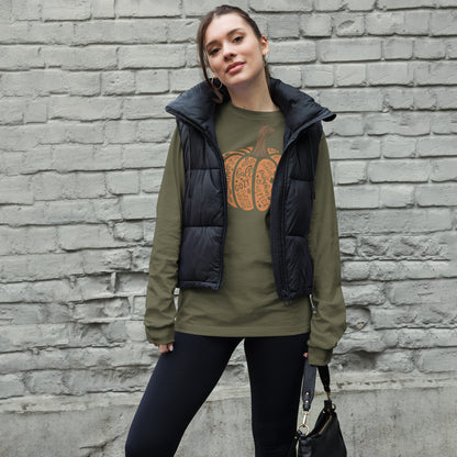 Pumpkin Fall Unisex Long Sleeve Tee