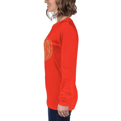 Pumpkin Fall Unisex Long Sleeve Tee