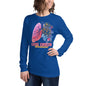 Lung Cancer Awareness Unisex Long Sleeve Tee