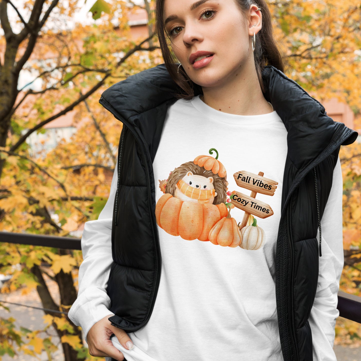 Fall Vibes Unisex Long Sleeve Tee