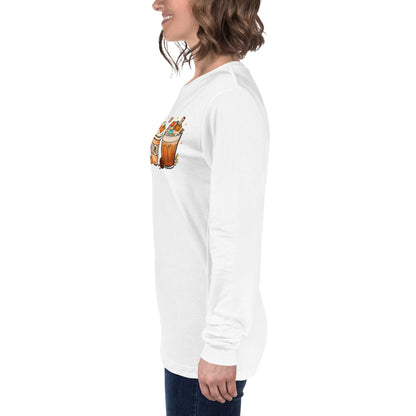 Pumpkin Latte Fall Unisex Long Sleeve Tee