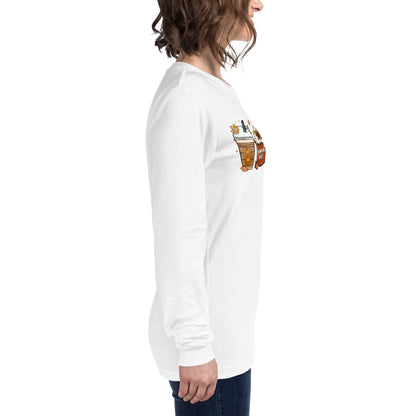 Pumpkin Latte Fall Unisex Long Sleeve Tee