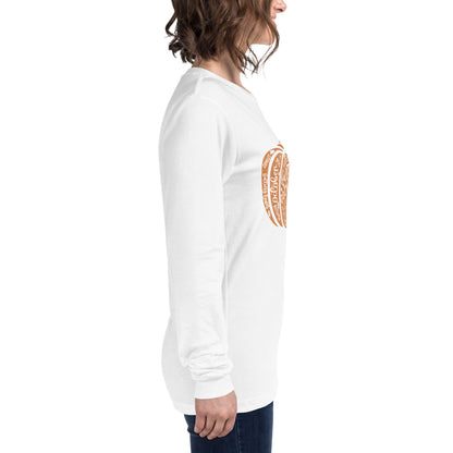 Pumpkin Fall Unisex Long Sleeve Tee