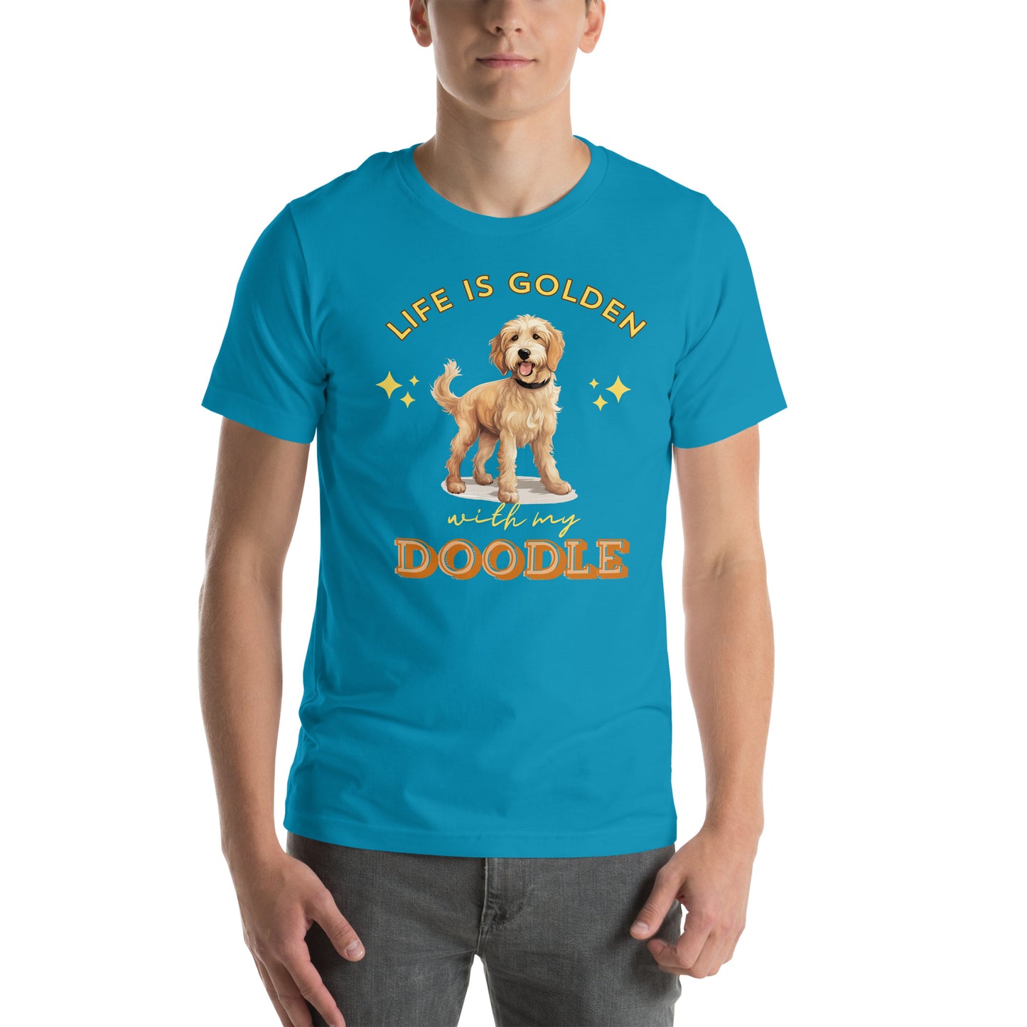 Life is Golden with my Doodle t-shirt