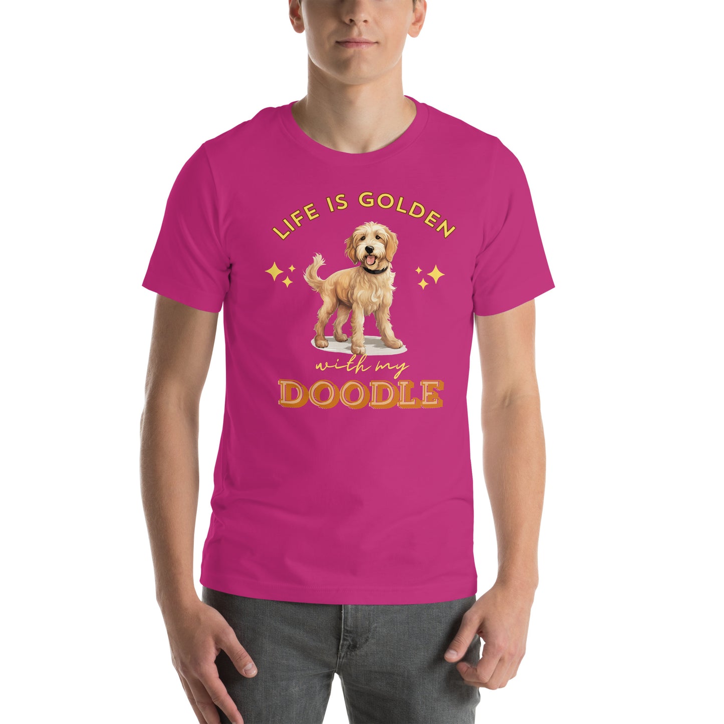 Life is Golden with my Doodle t-shirt