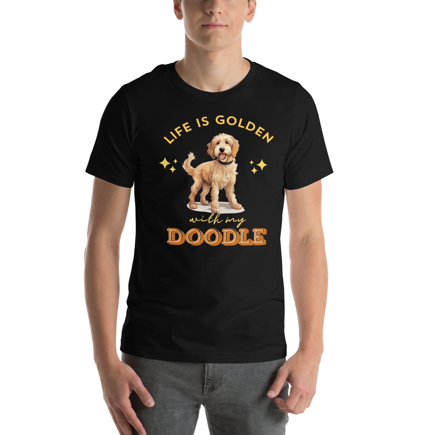 Life is Golden with my Doodle t-shirt