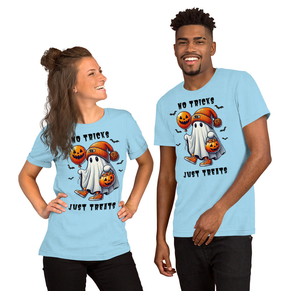 No Tricks Just Treats Unisex Halloween t-shirt