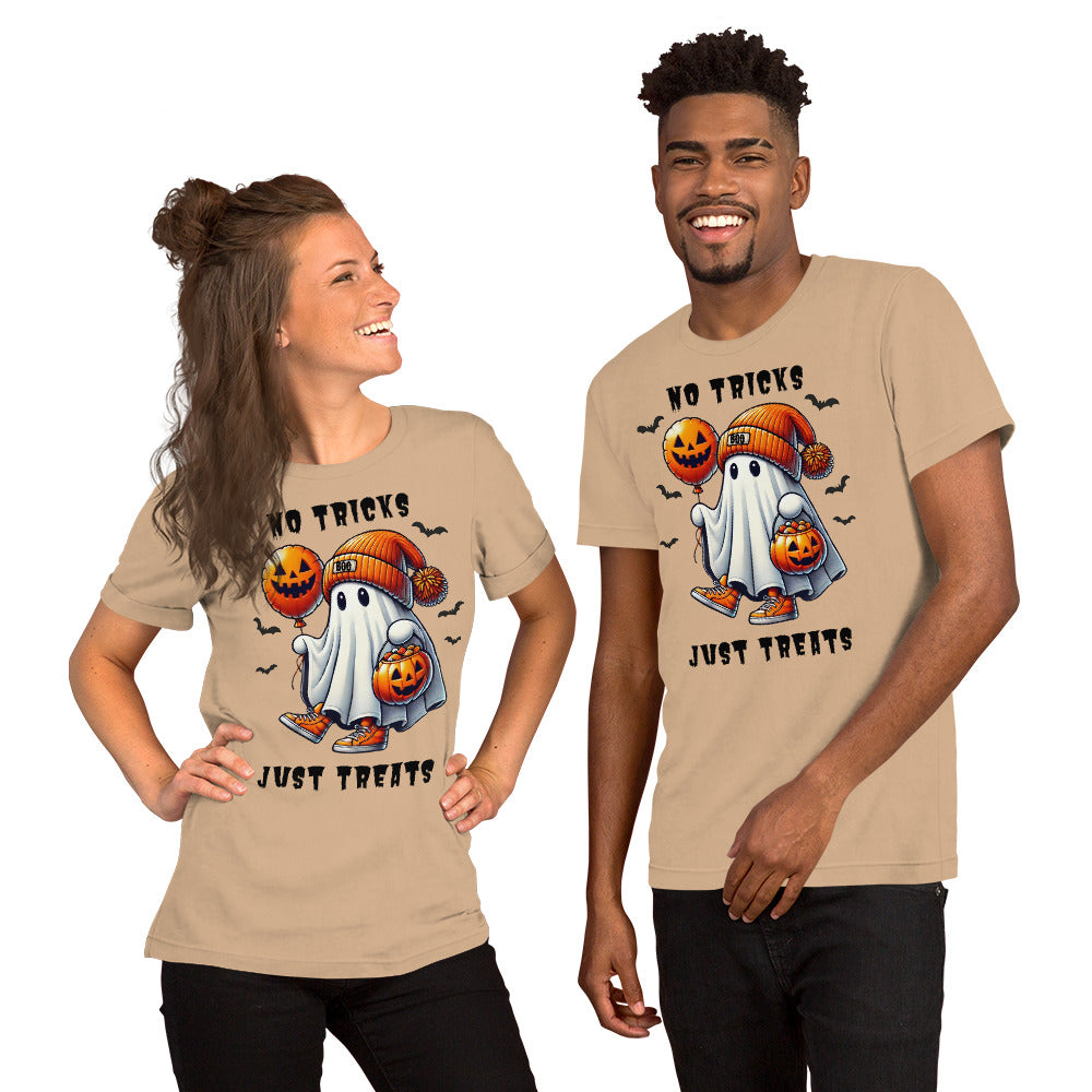 No Tricks Just Treats Unisex Halloween t-shirt