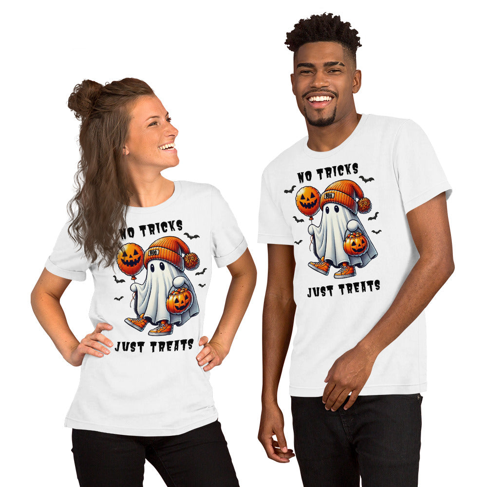 No Tricks Just Treats Unisex Halloween t-shirt