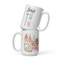 Jesus is the Light white glossy mug