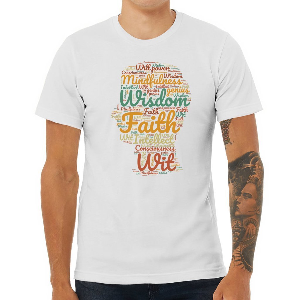 head mind figure unisex jersey tee